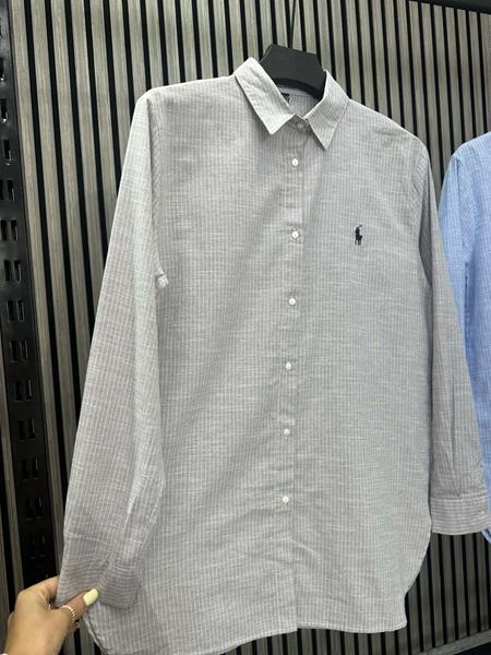 Рубашка Nefertiti (S-L) NF139 grey (деми)