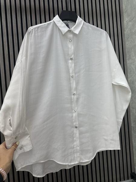 Рубашка Nefertiti (S-L) NF140 white (деми)