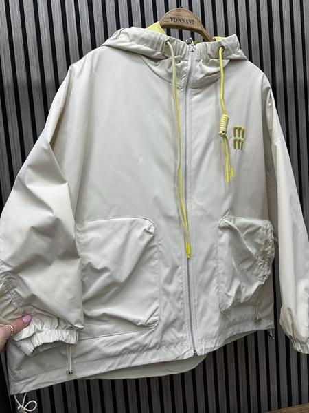 Ветровка Nefertiti (one size) NF75 l.grey (деми)