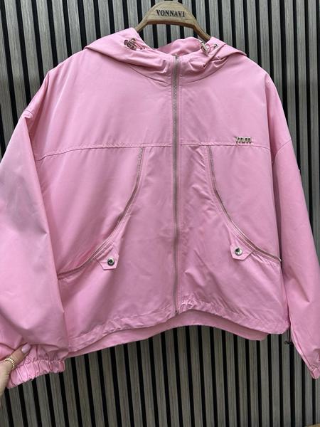 Ветровка Nefertiti (one size) NF95 pink (деми)