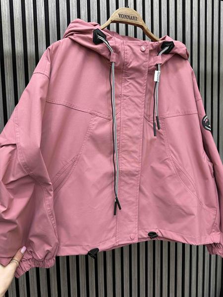 Ветровка Nefertiti (one size) NF96 pink (деми)