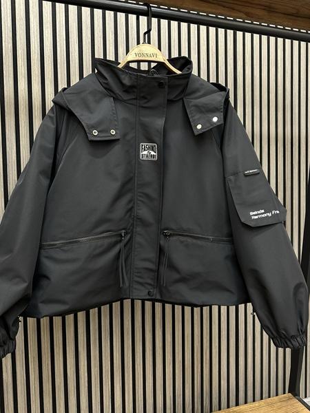 Ветровка Nefertiti (one size) NF98 black (деми)