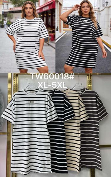 Платье Nefertiti (52-60) TW60018 black (лето)