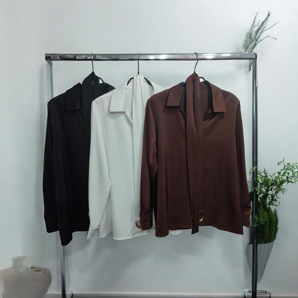 Блузка Nefertiti (M-XL) 1661 black (деми)