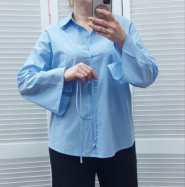 Рубашка Nefertiti (one size) 9958 l.blue (деми)