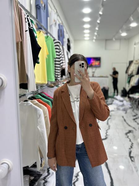 Пиджак Nefertiti (36-44) NF145 brown (деми)