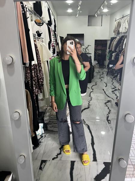 Пиджак Nefertiti (36-40) NF146 green (деми)