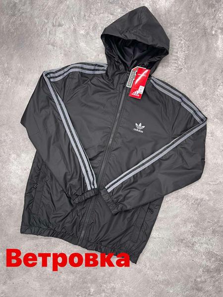 Ветровка Alex Clothes (S-2XL) 13572 black (деми)