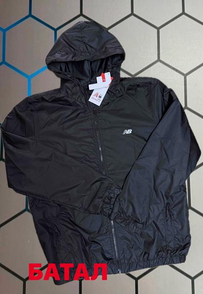 Ветровка Alex Clothes (2XL-6XL) 13595 black (деми)