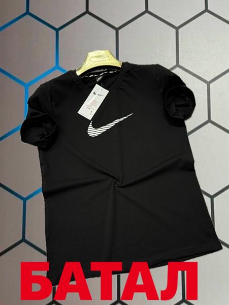 Футболка Alex Clothes (2XL-6XL) 13668 black (лето)