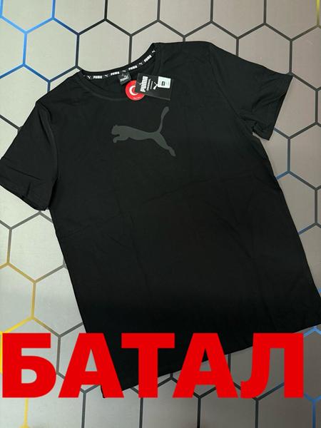 Футболка Alex Clothes (2XL-6XL) 13671 black (лето)