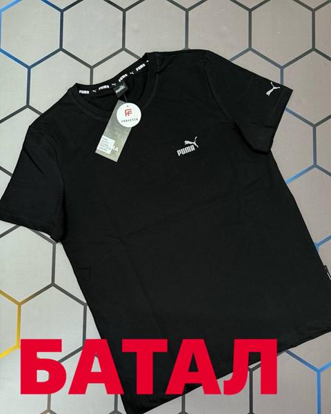 Футболка Alex Clothes (2XL-6XL) 13676 black (лето)