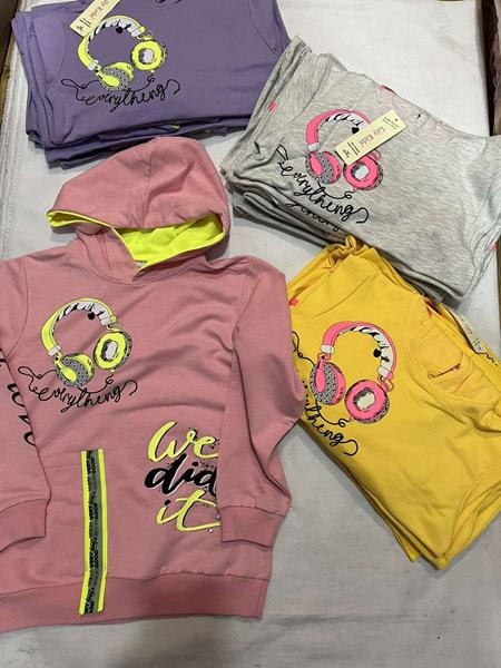 Худи Zayka (122-140) ZA1759 yellow (деми)