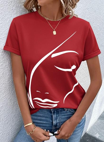 Футболка IRAopt (S-L) IR122 red (лето)