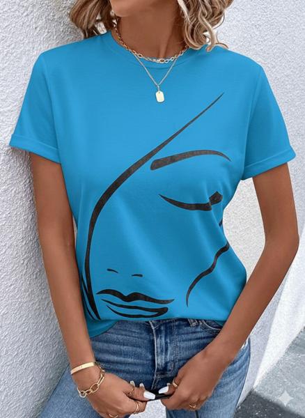 Футболка IRAopt (S-L) IR123 l.blue (лето)