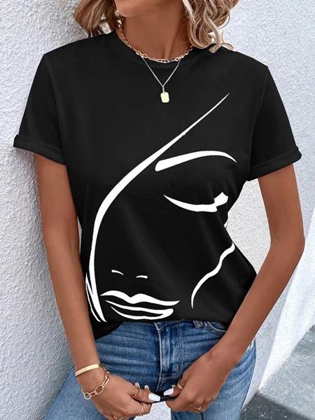 Футболка IRAopt (S-L) IR124 black (лето)