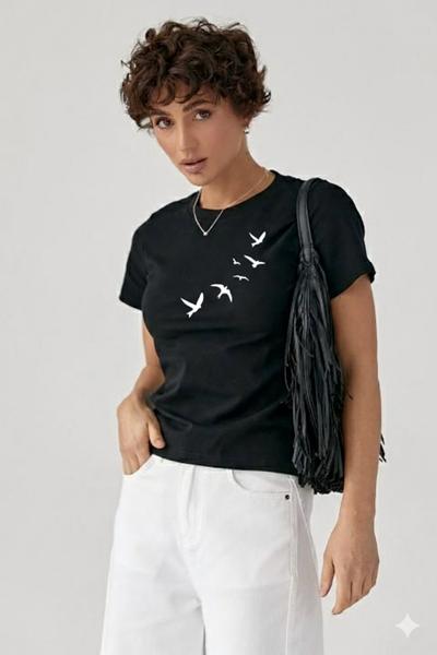 Футболка IRAopt (S-L) IR138 black (лето)