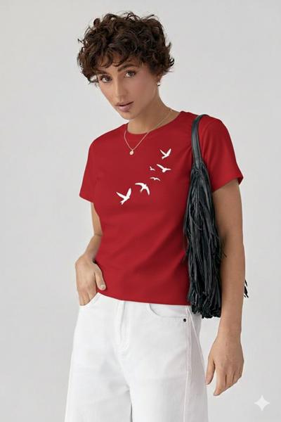 Футболка IRAopt (S-L) IR141 red (лето)