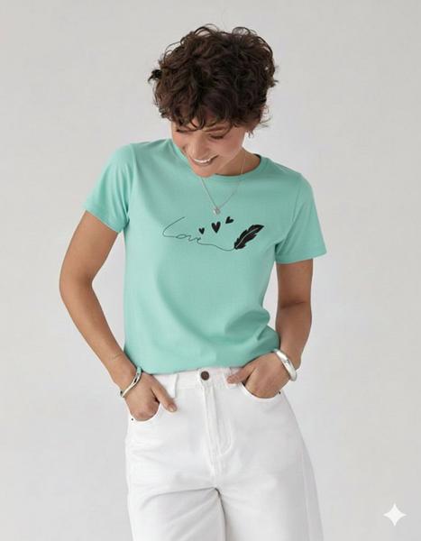 Футболка IRAopt (S-L) IR144 mint (лето)