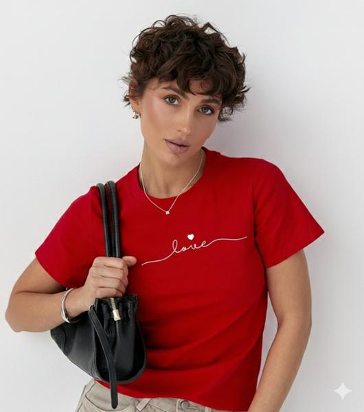 Футболка IRAopt (S-L) IR149 red (лето)