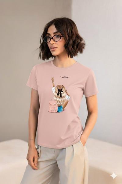 Футболка IRAopt (S-L) IR156 beige (лето)