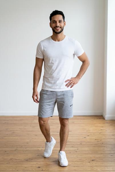 Шорты Sport style (56-64) 002 grey (лето)