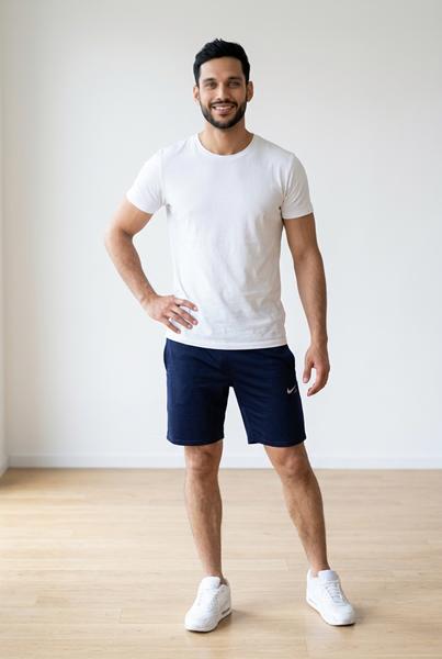 Шорты Sport style (56-64) 002 navy (лето)