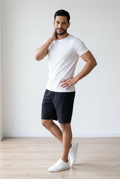 Шорты Sport style (46-54) 02 navy (лето)