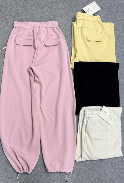 Штаны спорт Style Nadezhda (S-XL) 8506 yellow (деми)