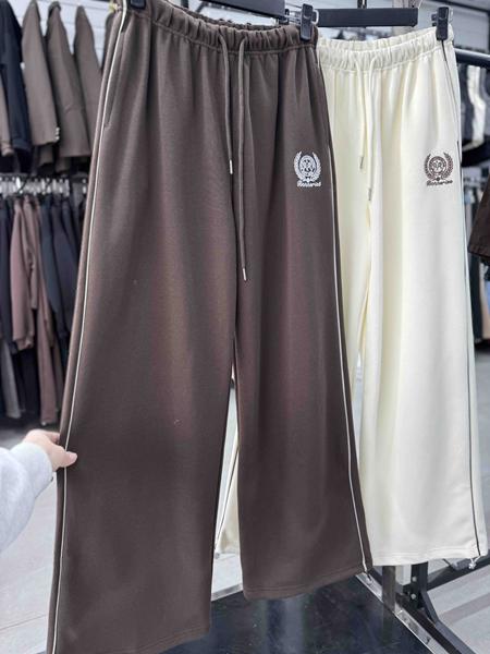 Штаны спорт Style Nadezhda (S-L) SN336 white (деми)