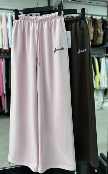 Штаны спорт Style Nadezhda (S-L) SN337 pink (деми)