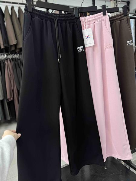 Штаны спорт Style Nadezhda (S-L) SN340 pink (деми)