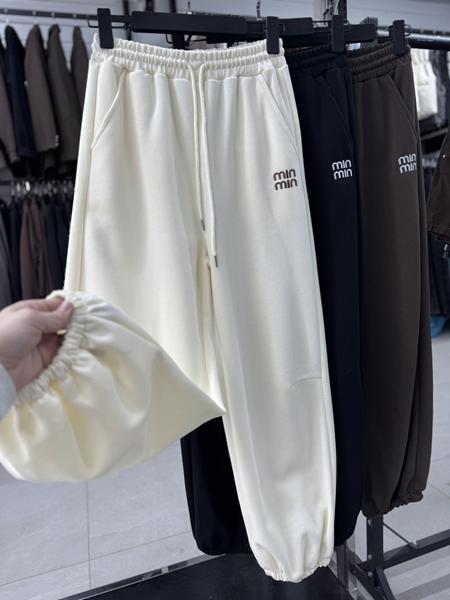 Штаны спорт Style Nadezhda (S-L) SN344 brown (деми)