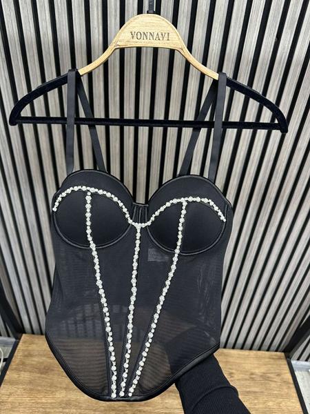 Корсет Style Nadezhda (S-L) SN349 black (лето)