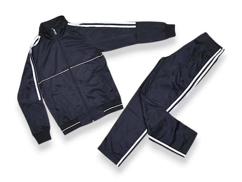 Костюм спорт Presto2 (28-M) 565-1 black (деми)