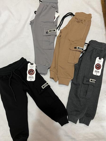 Штаны спорт Zayka (86-104) ZA1977 d.grey (деми)