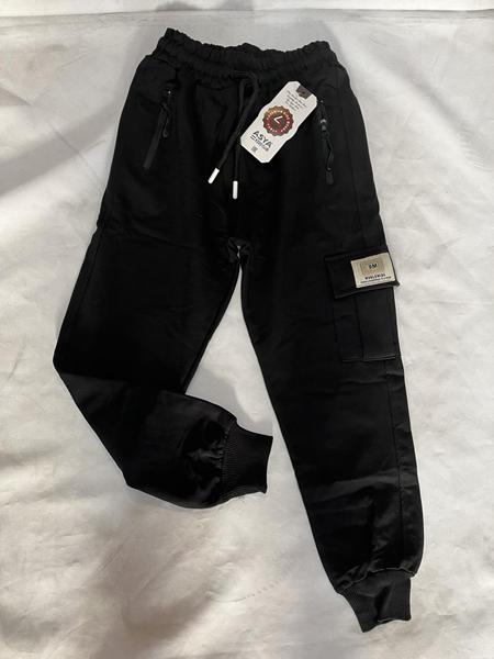 Штаны спорт Zayka (5-8) ZA1986 black (деми)