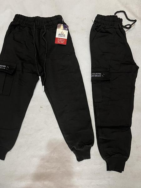 Штаны спорт Zayka (9-12) ZA1987 black (деми)