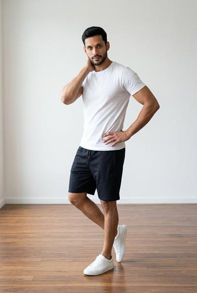 Шорты Sport style (56-64) 10 navy (лето)