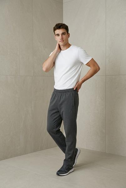 Штаны спорт Sport style (56-64) 10P grey (деми)