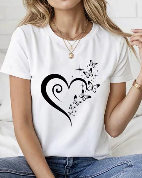 Футболка ALIA (M-3XL) AL22 white (лето)