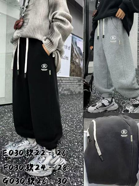 Штаны спорт Meloria (26-30) G030 l.grey (деми)