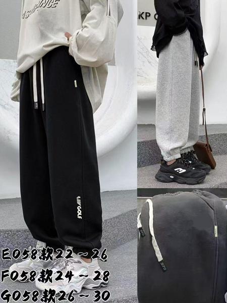 Штаны спорт Meloria (26-30) G058 l.grey (деми)