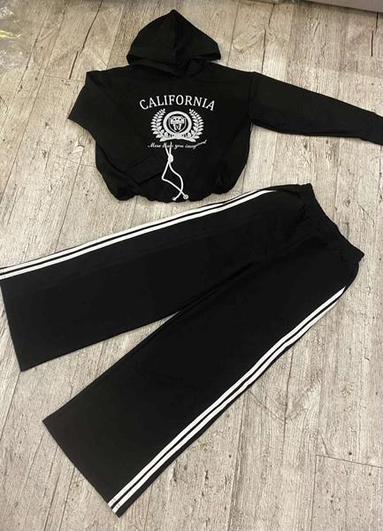 Костюм спорт Proschenko (8-12) PR835 black (деми)