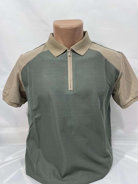 Футболка Sabihina (L-5XL) SB1633 khaki (лето)