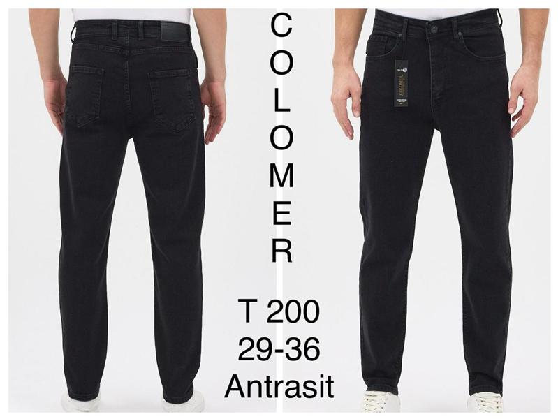 Джинсы Ruxa (29-36) T200 black (деми)