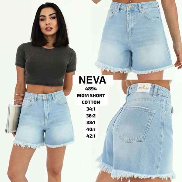 Шорты Ruxa (34-42) 4894 l.blue (лето)