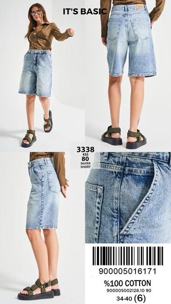 Шорты Ruxa (34-40) 3338-4-80 l.blue (лето)