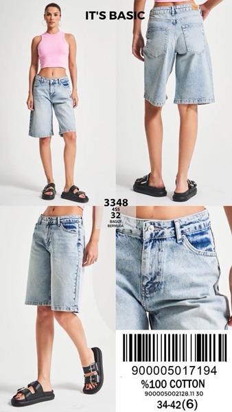 Шорты Ruxa (34-42) 3348-4-32 l.blue (лето)