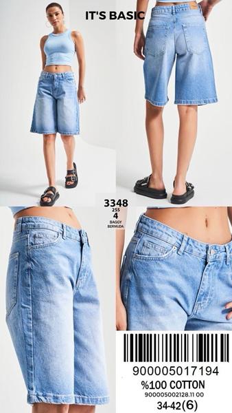 Шорты Ruxa (34-42) 3348-2-4 l.blue (лето)